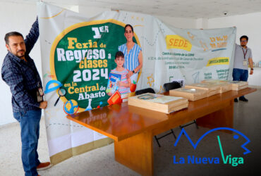 La Nueva Viga apoya “Feria de Regreso a Clases 2024” de Profeco y Ficeda