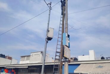 Refuerzan iluminación en Zona 2 de La Nueva Viga